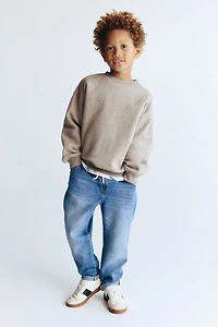 Cotton Denim Joggers