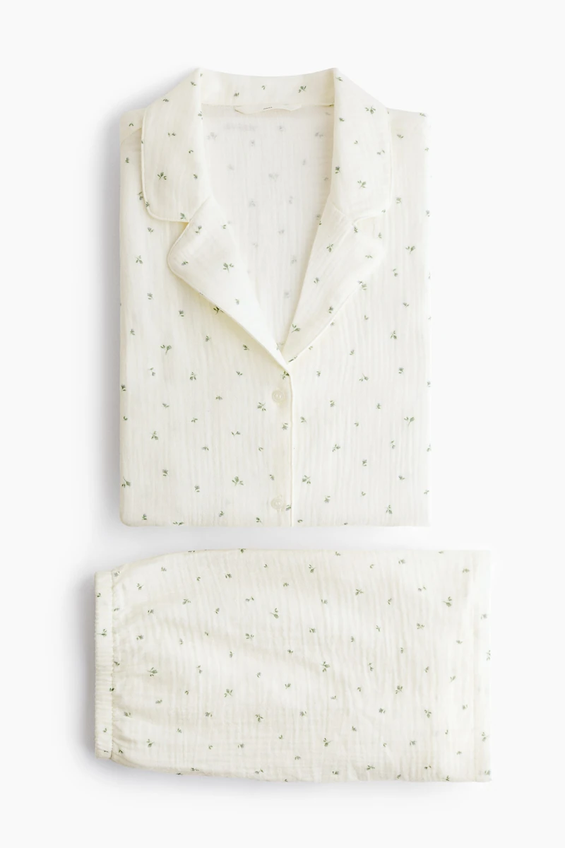 MAMA Cotton Muslin Pajamas