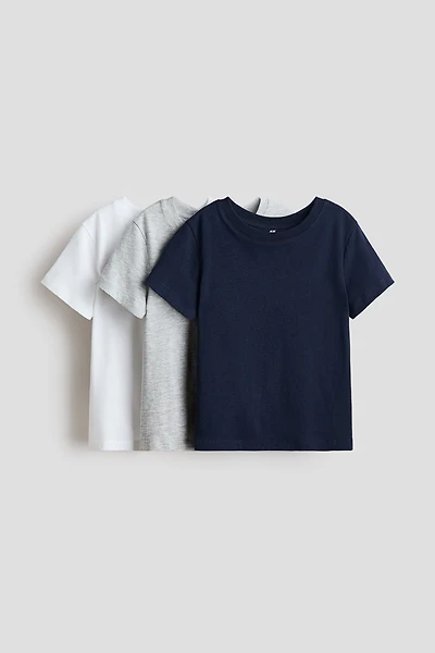 Lot de 3 T-shirts en coton