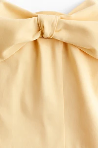 Bow-Detail Bandeau Dress