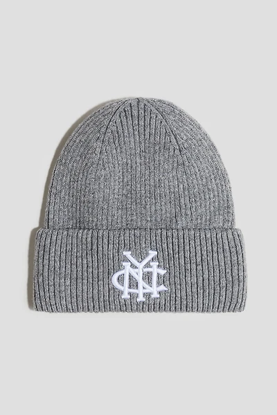 Embroidered-Detail Beanie