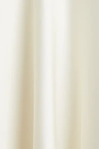 V-Neck Satin Dress