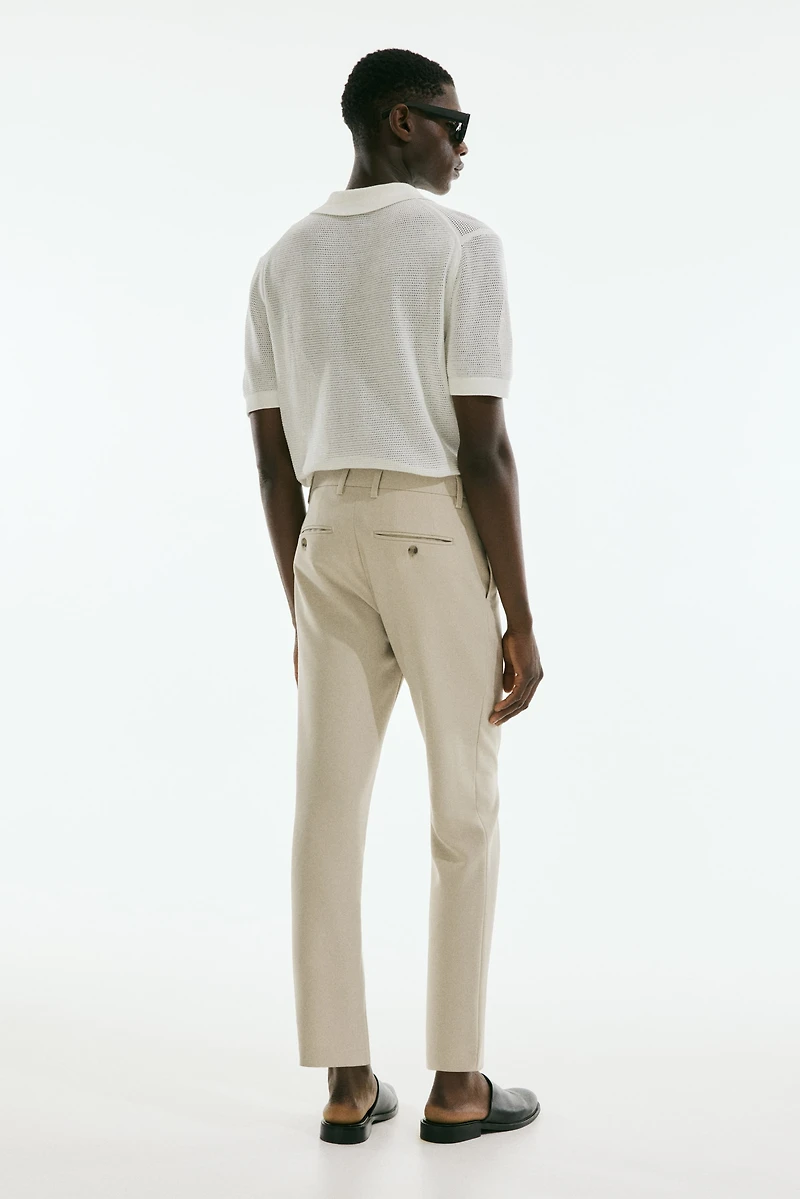 Slim-Fit Crop Pants