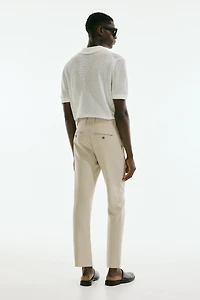 Slim-Fit Crop Pants