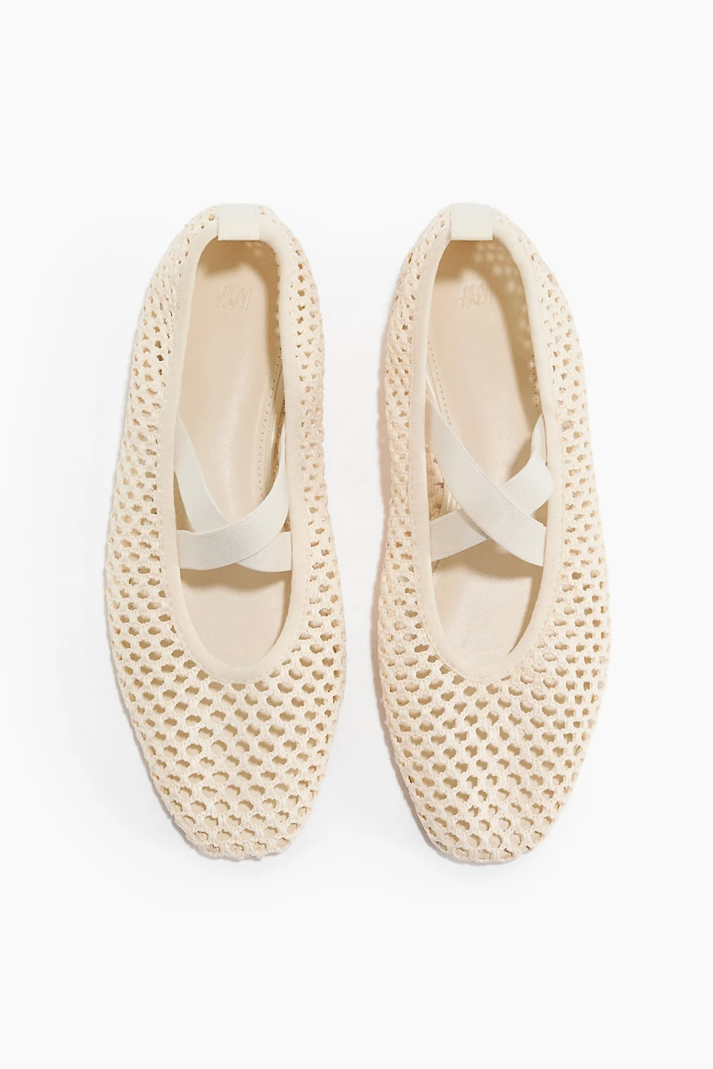 Ballerines tressées