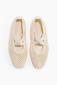 Ballerines tressées