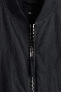 Blouson d'aviateur ample en nylon