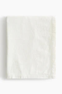 Linen-Blend Tablecloth