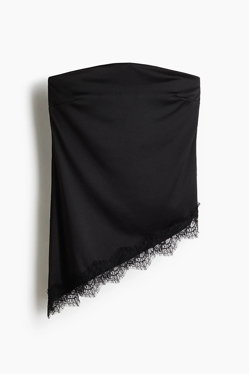 Haut tube à dentelle