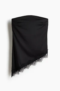 Haut tube à dentelle