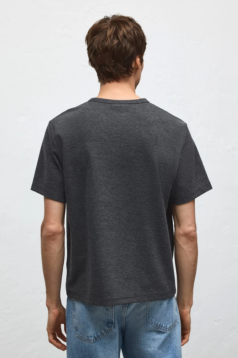 Regular Fit Waffled T-shirt
