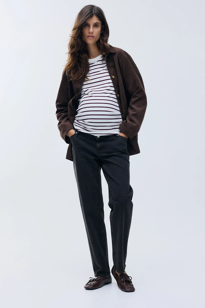 MAMA Before & After Straight Low Jeans