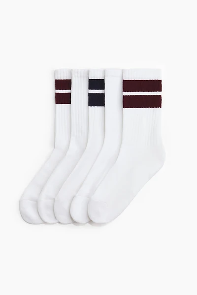 5-pack Ribbed Socks