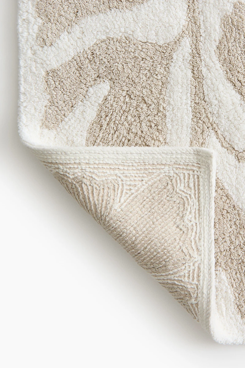 Tufted Cotton Bath Mat
