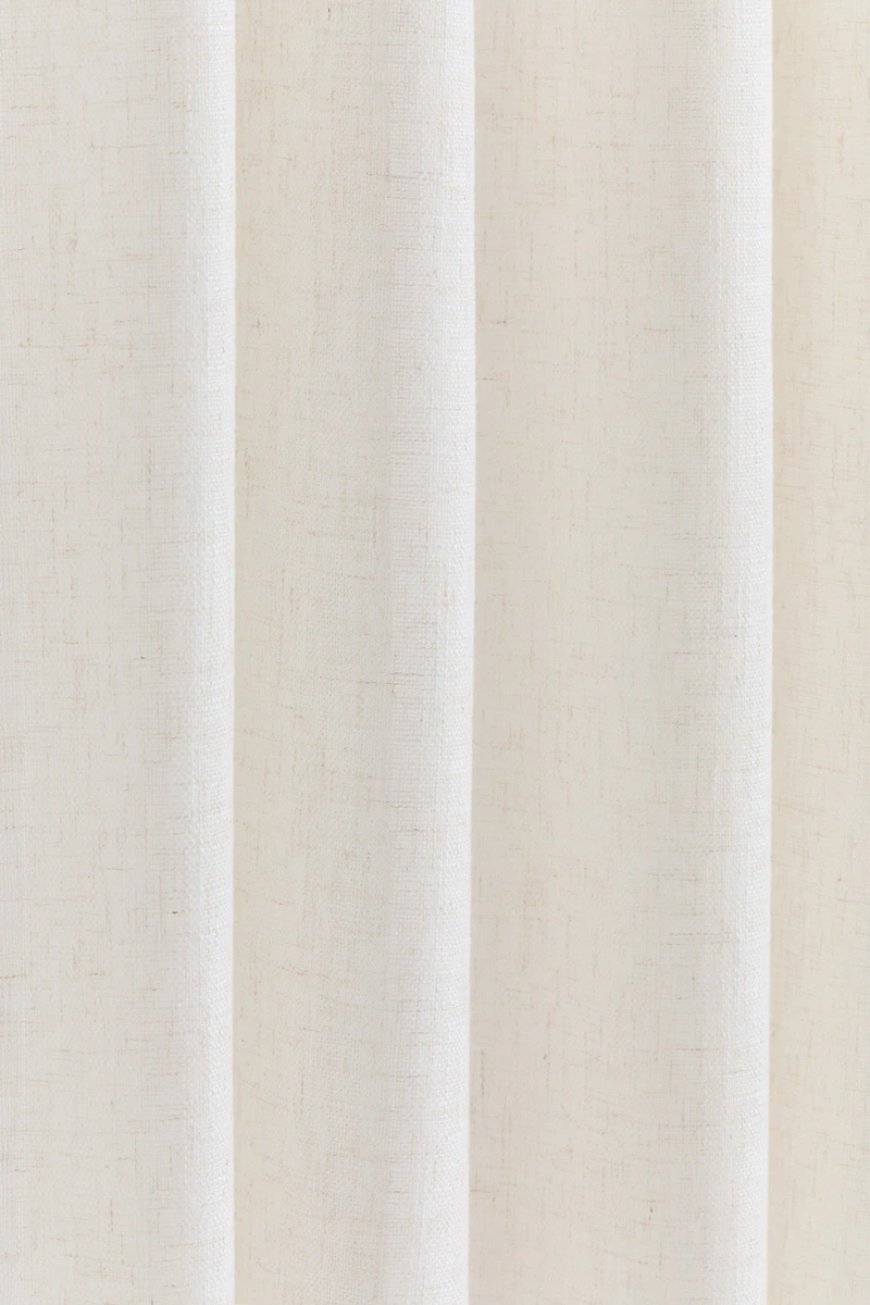 2-Pack Extra-Long Slub-Weave Curtains