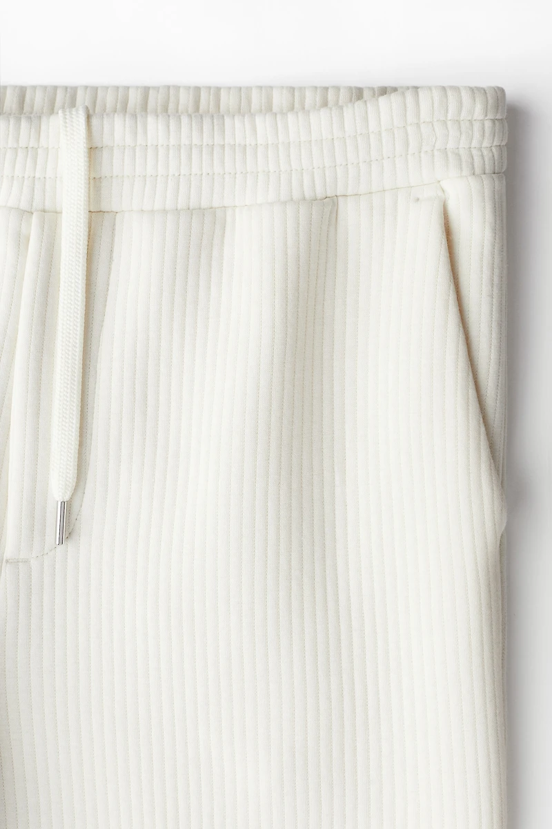 Regular Fit Ribbed Joggers