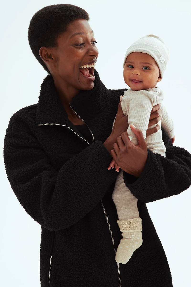 MAMA Before & After Babywearing Fleece Jacket