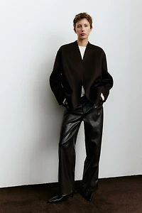 Handmade Wool-Blend Coat