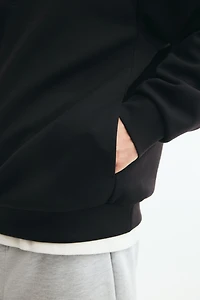 Relaxed-Fit Half-Zip Sweatshirt