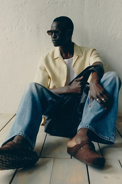 Regular-Fit Textured Resort Shirt