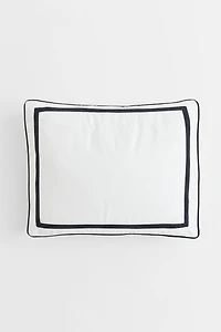 Taie d'oreiller en satin de coton