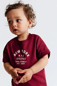 Printed Cotton T-Shirt