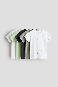 Lot de 5 T-shirts en coton