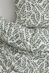 Twin Flannel Duvet Cover Set