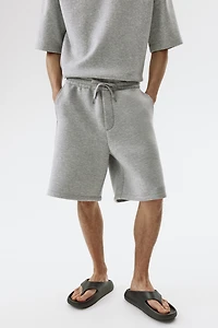 Relaxed-Fit Scuba Shorts
