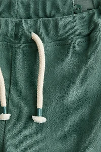 Textured Jersey Pants