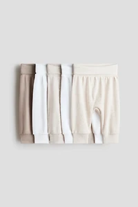 Lot de 5 pantalons à ceinture repliable