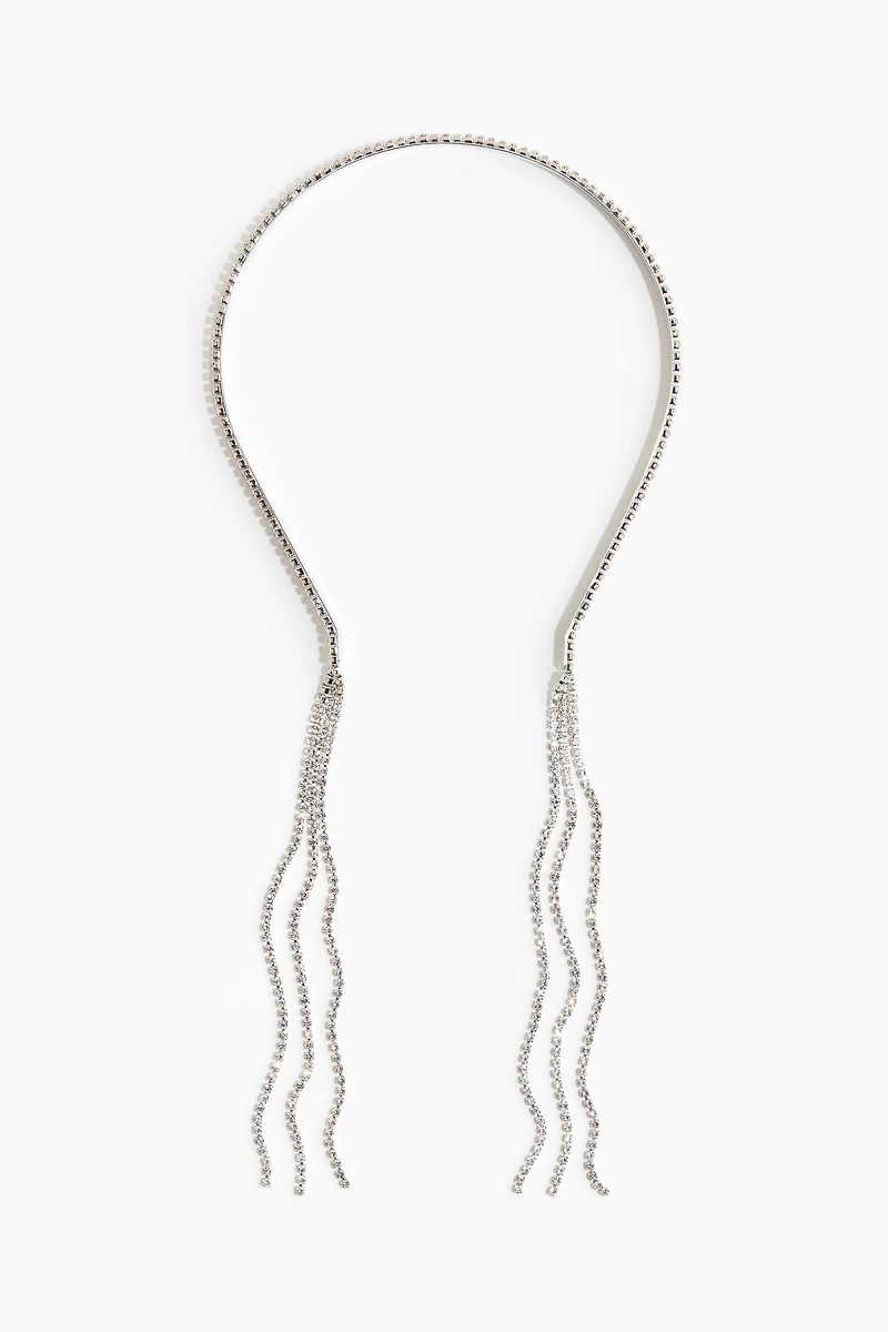 Rhinestone-Covered Hairband