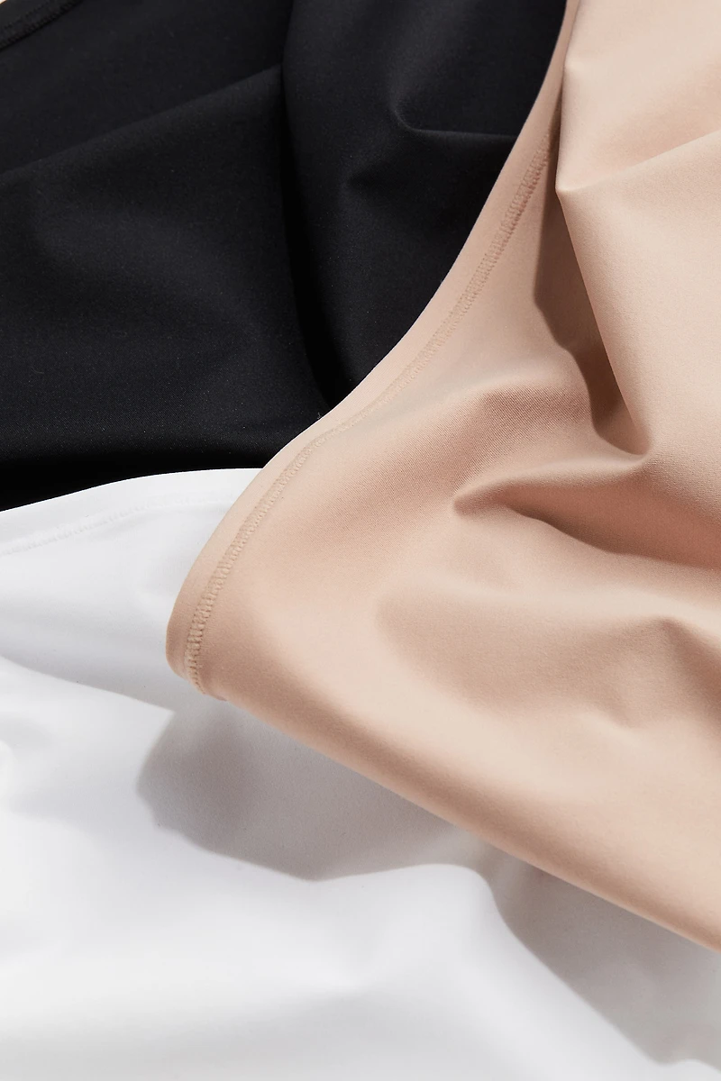 3-pack Microfiber Shortie Briefs