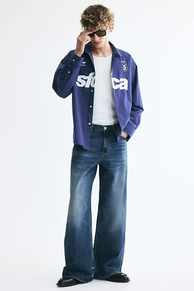 Wide-Leg Jeans
