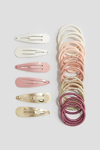 Hair Elastics and Clips
