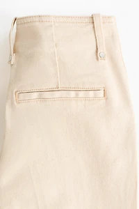 Jean jambe semi-évasée taille haute