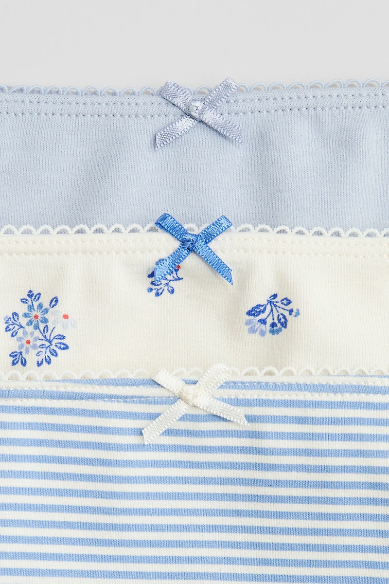 Lot de 3 culottes en coton pima