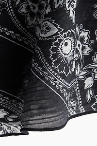 Tie-Detail Beach Skirt