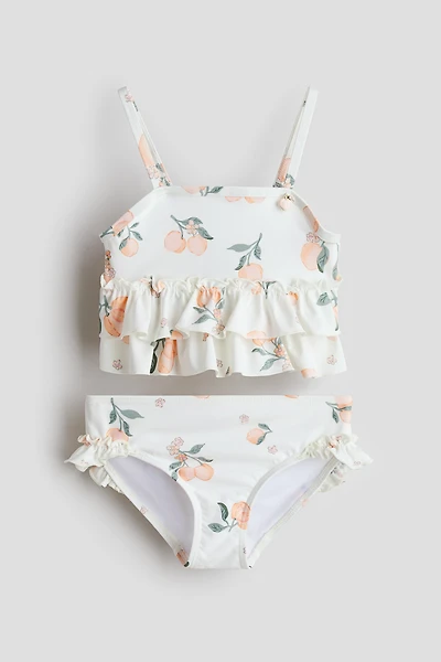 Two-Piece Swimsuit with Flounces