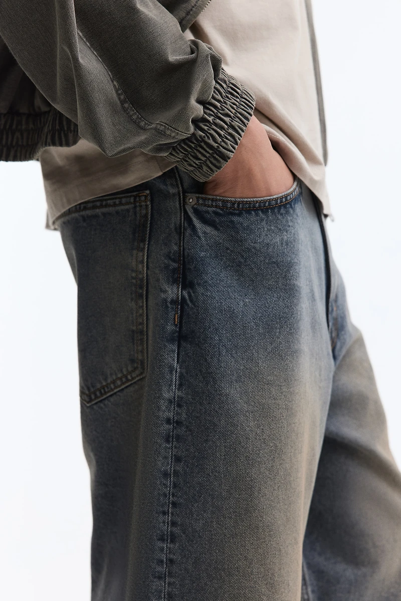 Baggy Denim Shorts