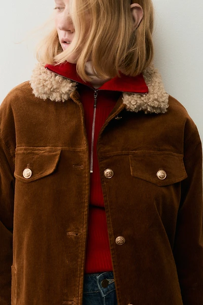 Padded Corduroy Jacket