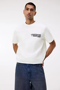 T-shirt classique en coton imprimé