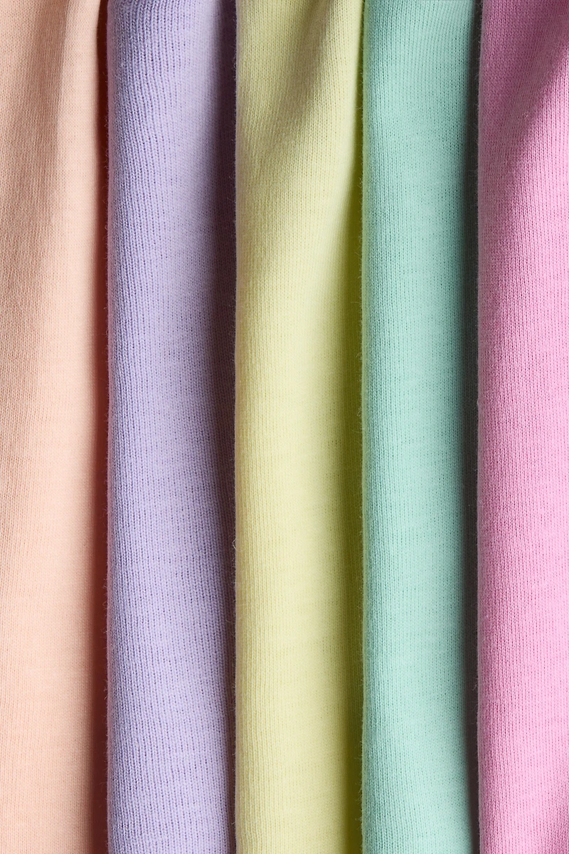 5-Pack Cotton Jersey Shorts