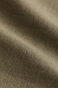 Housse de coussin en lin mélangé