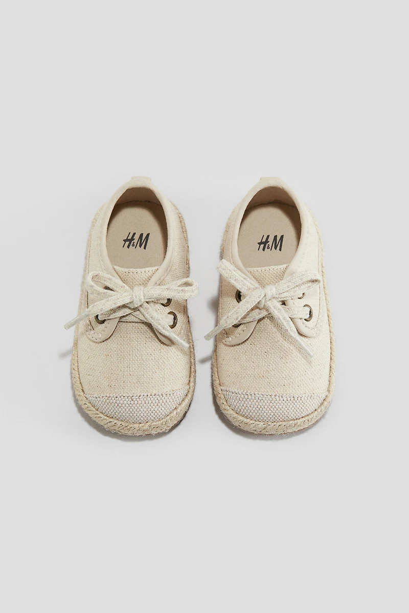 Espadrille Derby Shoes