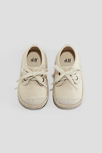 Espadrille Derby Shoes
