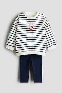 2-Piece Sweatshirt and Leggings Set