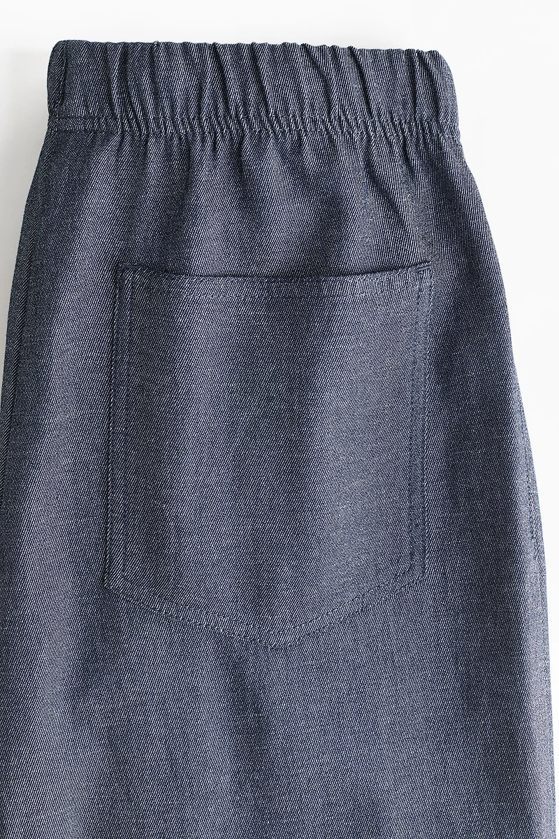 Straight-Leg Drawstring Pants