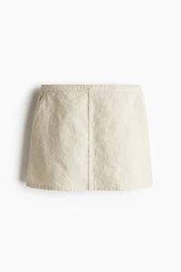 A-line mini skirt