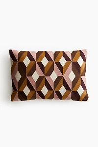 Embroidered Cushion Cover